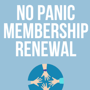 No Panic Membership Renewal